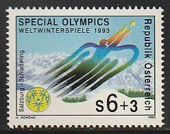 1993 Austria - Sc B367 - MNH VF - 1 single - Special Olympics