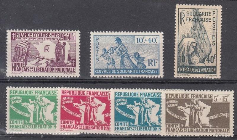 French Colonies B2-8 Mint NH