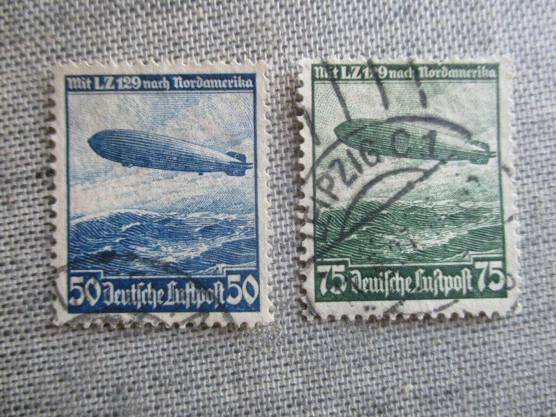 Germany, Scott#C57-C58, used