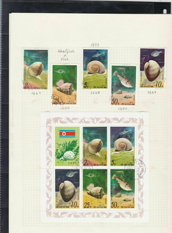 south korea stamps page ref 16939