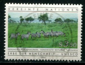 42 UN - Vienna 3.50s Serengeti Park, Tanzania,  used