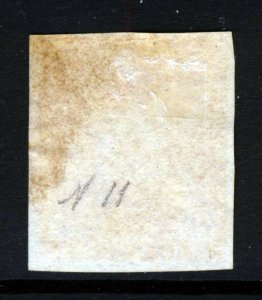 MAURITIUS 1858-62 6d. Vermilion IMPERFORATE SG 28 MNG