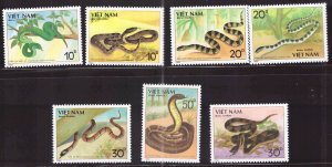 Unified Viet Nam Scott 1972-1978 Snake set  NGAI