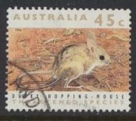 Australia SG 1316  Used  - Threatened species Hopping Mouse