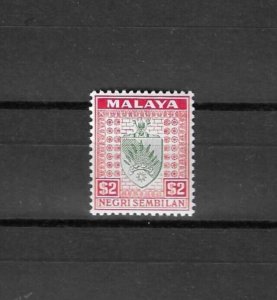 MALAYA/NEGRI SEMBILAN 1935/41 SG 38 MNH Cat £60