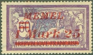 MEMEL 70 MH BIN $0.50