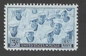 US Cat # 935, Navy, MNH*-