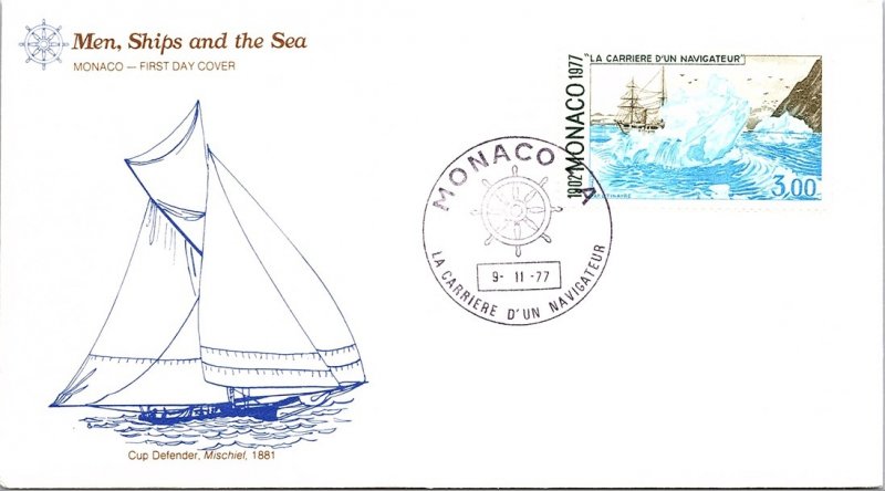 Monaco, Worldwide First Day Cover, Ships