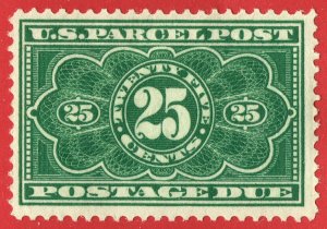 [0868] 1913 Scott#JQ5 MLH 25¢ green cv:$70 PARCEL POSTAGE DUE