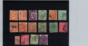 Australia States South NSW Tasmania Victoria Queensland   used stamps postmarks