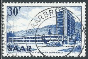 Saar, Sc #244, 30fr Used