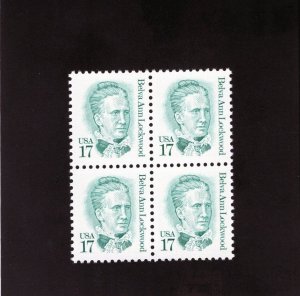 2178 Belva Lockwood, MNH blk/4