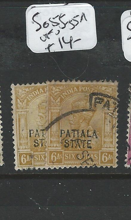 INDIA PATIALA  (PP0404B) KGV 6A  SG 55-55A  VFU