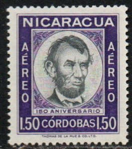 Nicaragua Sc #C441 Mint Hinged