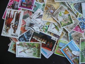 KUT, KENYA, UGANDA, TANZANIA collection of 145 different U/MH up to 2005