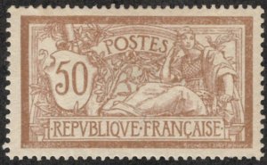 France #123 Mint Hinged 10% of SCV $100  **FREE Domestic SHIPPING**