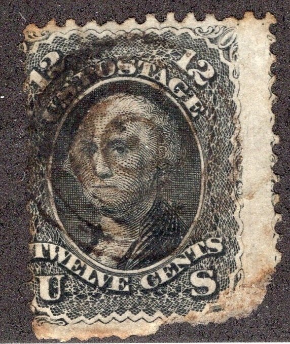 US #69 Twelve Cent Washington  *Minor Fault* ~jm-0004