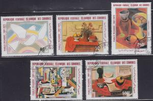 Comoro Islands C113-C117 Picasso Birlh Centenary 1981