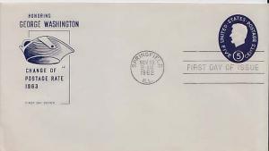 United States, First Day Cover, Postal Stationery