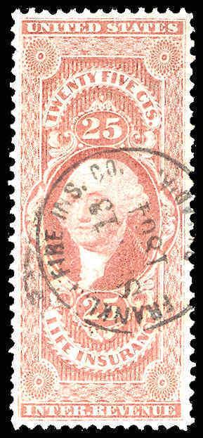 U.S. REV. FIRST ISSUE R47c  Used (ID # 86286)