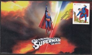 CANADA Sc #2679/83 SUPERMAN 75th ANN FIRST DAY COVER #61