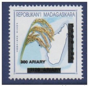 Madagascar 2008 Mi. 2653 Overprinted Blue Rice Overprint MNH**
