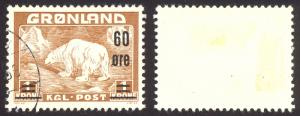 Greenland  SC# 40   USED 