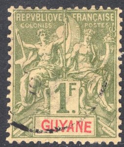 FRENCH GUIANA SCOTT 49