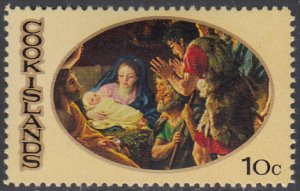 Cook Islands 1969 MH Sc #270 10c Madonna and Child A R Mengs Christmas