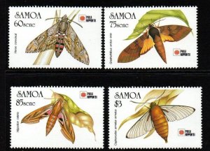 SAMOA SG868/71 1991 PHILA NIPPON  MNH