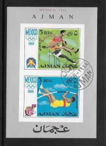 Ajman 1968 Souvenir Sheet (12105)