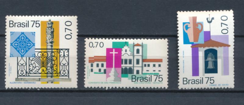 Venezuela 1975 Scott 1409-1411 (3) MNH - Hidtoric cities