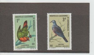 New Caledonia  Scott#  345-346  MNH  (1966 Birds)