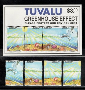 TUVALU SC# 649-52a VF/MNH