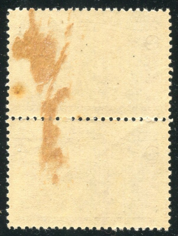 #231v  BROKEN HAT PAIR   Original gum partial backing⭐⭐⭐⭐⭐