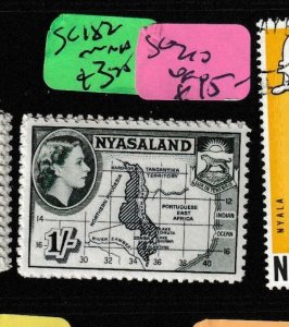 Nyasaland SG 182 MNH (8gbj) 