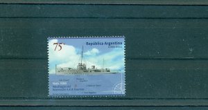 Argentina - Sc# 2081. 1999 Sinking of Warship ARA Fournier. MNH $1.7. MNH $1.75.