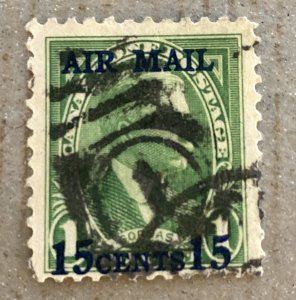 Canal Zone C2- 1931 General William Gorgas Air Mail Stamp, Used