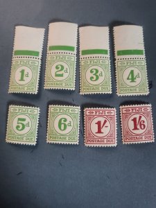 Stamps Fiji Scott #J12-19 never hinged