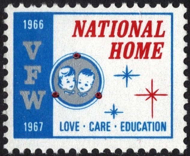 VFW National Home Single (1966-67) MNH