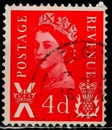 Great Britain, Regional, Scotland; 1969: Sc. # 10: Used Single Stamp