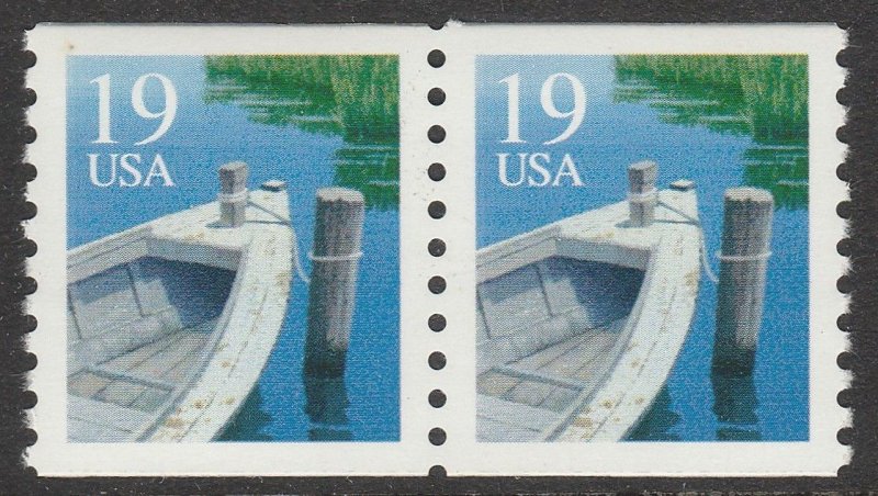 2529C Fishing Boat Coil Pair VF+ MNH $.75 Shipping