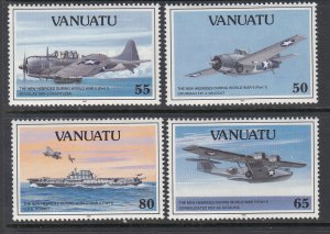 Vanuatu 560-563 Ships MNH VF
