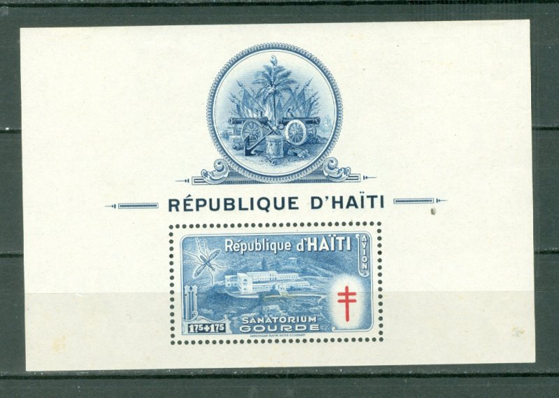 HAITI 1949 #CB8a...SOUV. SHEET...MINT...$40.00