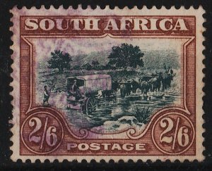 South Africa 1927/1928 Various Designs 2s6p (1/7) USED