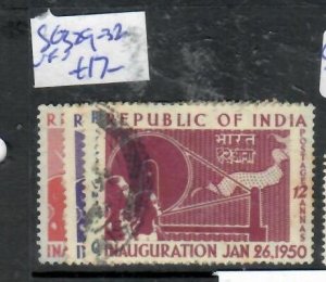 INDIA SG 329-332   VFU        P0510A H