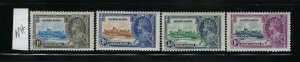 SIERRA LEONE SCOTT #166-169 1935 GEORGE V SILVER JUBILEE- MINT NEVER HINGED