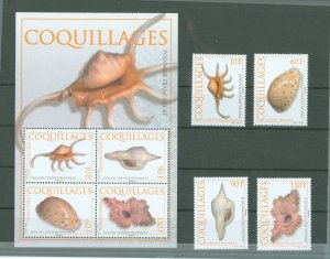 French Polynesia #944-947a Mint (NH) Single (Complete Set)