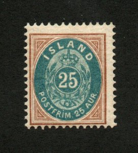 Iceland - Sc# 29 MNH (aged/cracked gum)      -      Lot 0422234
