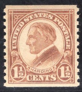 US STAMPS #598  MINT OG NH LOT #21101